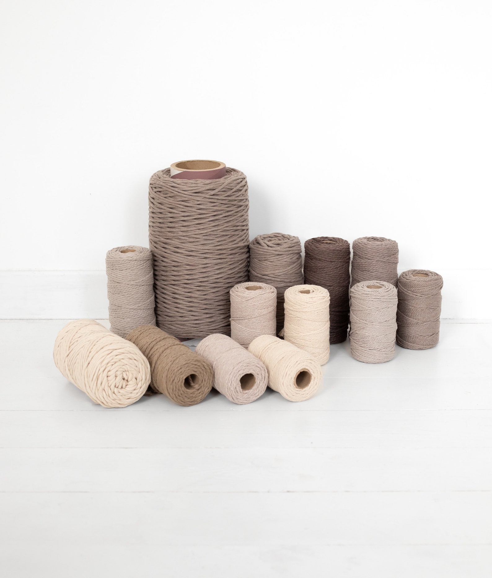 Macrame cord 5mm 1640ft 500m Bulk discount / 100 Recycled Etsy