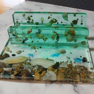 Seashell Cell Phone Holder For Use As  A Charging Station or Docking Station
