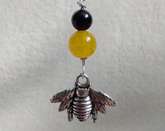 Buzzing  Bee - Stitch Marker - Progress Keeper