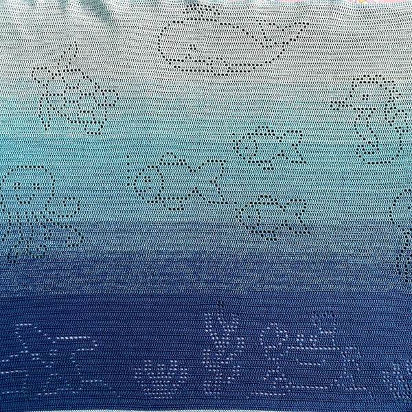 Hello Sea Crochet Baby Blanket - PATTERN ONLY