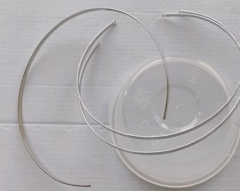 50 Tiara bands round, DIY tiara wire,  tiara making base, wedding tiara base, metal silver tiara,  tiara for craft,  hair band, tiara crown