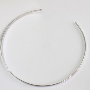 10Pcs Stainless Plain Metal Headband Craft Headbands Tiara Base Hair Band