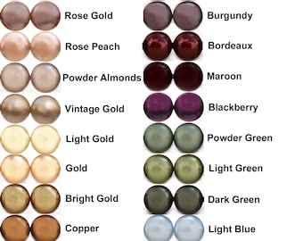 Swarovski Crystal Pearls, Round Pearl Beads 5mm 50pcs