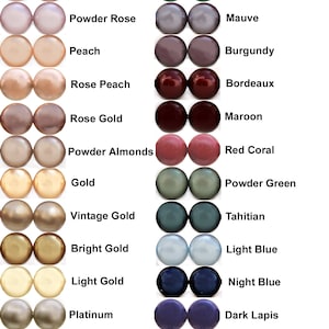 Swarovski Crystal Pearls, Round Pearl Beads 6mm 50pcs