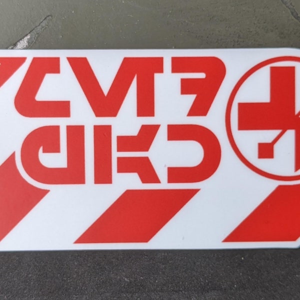 MedPak vinyl sticker