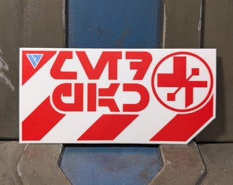 MedPak vinyl sticker Aurebesh