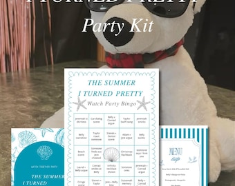 The Summer I Turned Pretty Party Templates | Watch Party (Digital Download)