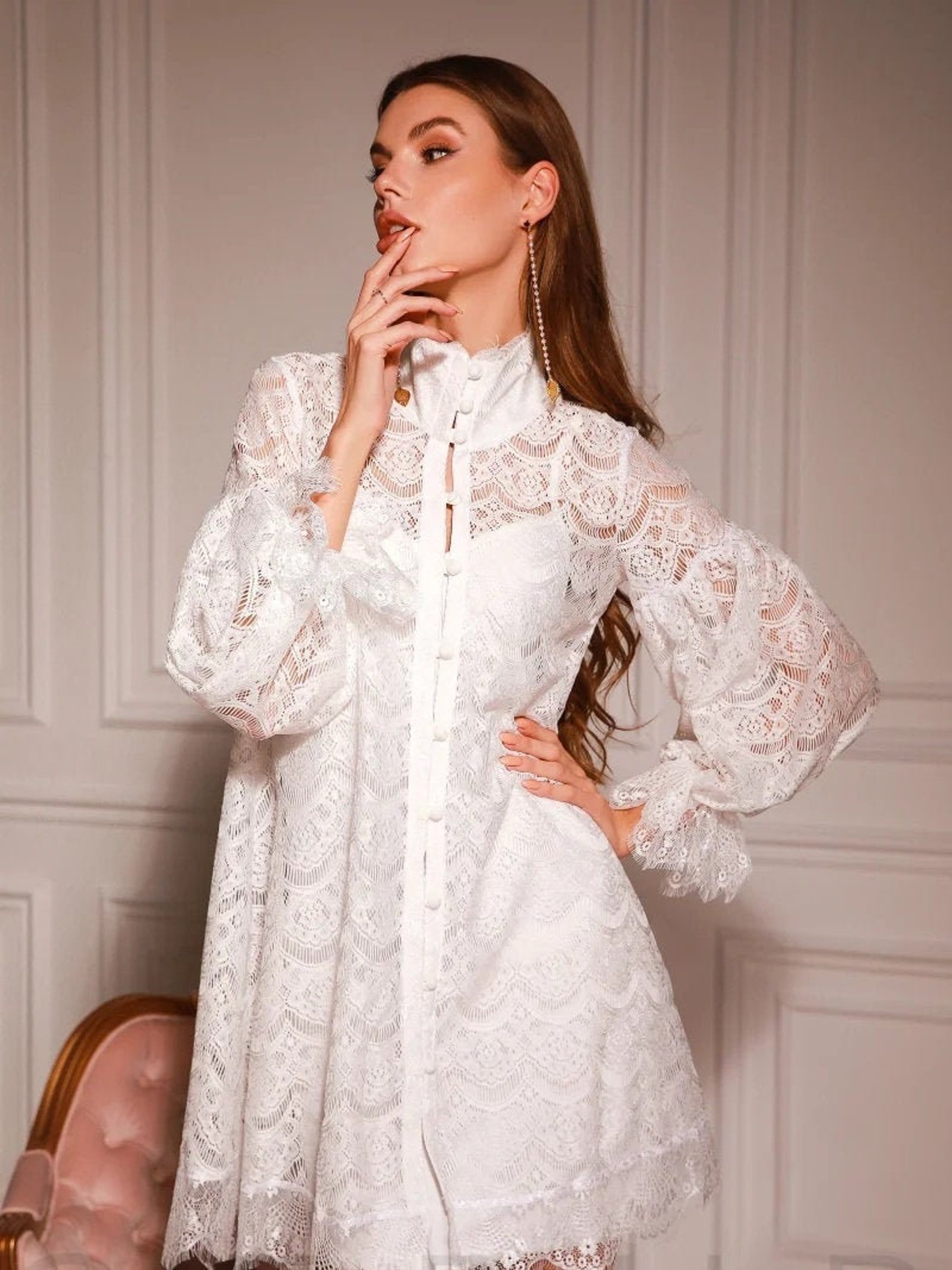 Кружевное Платье Купить