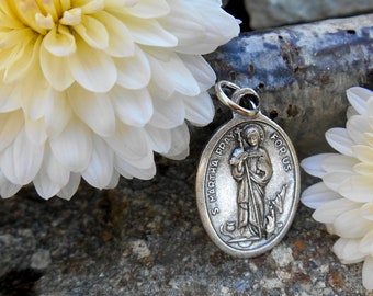 Medaglia di Santa Marta/Ciondolo di Santa Marta per collana/Medaglia di Santa Marta/Collana cattolica/Regali cattolici/Servi patroni/Cuochi QTY (1)