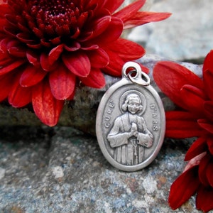 Saint John Vianney Medal/ St John Charm for Necklace/Saint John Vianney Catholic Necklace/Catholic Gifts/Cure de Ars Patron Priests/ QTY (1)