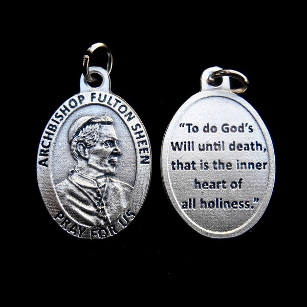 ArchBishop Fulton Sheen Medal/ Fulton Sheen/ Confirmation/ Patron Television and Radio/ Media and Evangelization/ Philosopher Education
