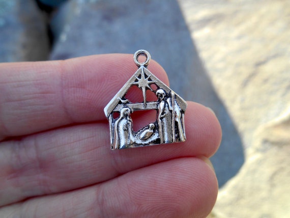 Nativity charm bracelet hot sale