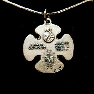 Greek Orthodox Crucifix Cross Pendant Necklace In Yellow Gold - Foto 2