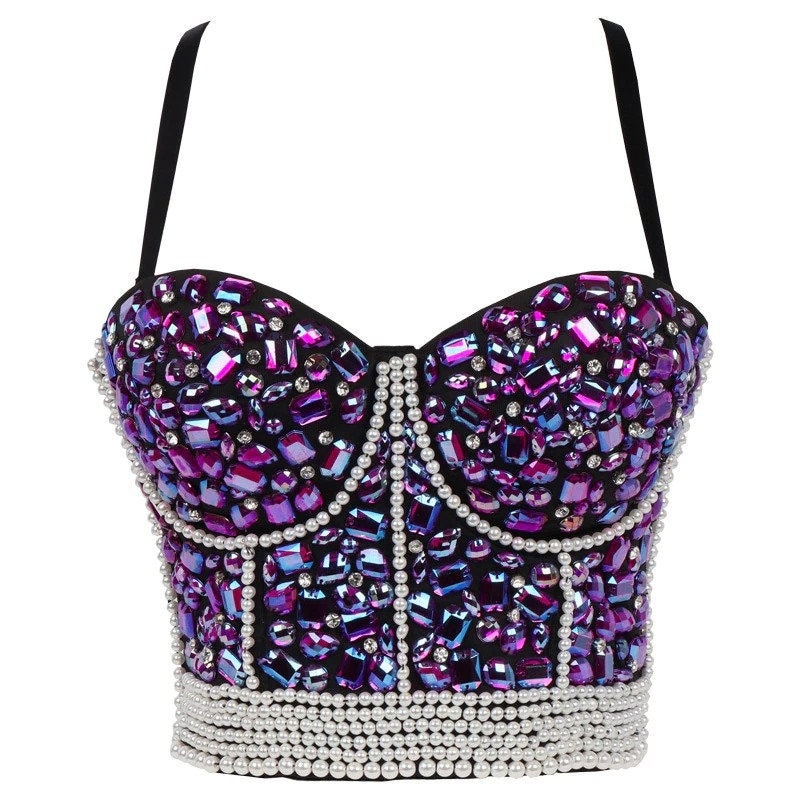 Pearl Bustier - Etsy Canada