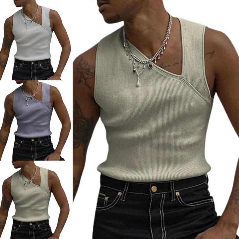 Sexy Men's Non Binary Cute Tanktop Shirt Gay Rave - Etsy