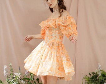 ★I AM MARI★ SEE-THROUGH FLOWER CHIFFON SMOKE BANDING DRESS il_340x270.3989186343_2v2i.jpg