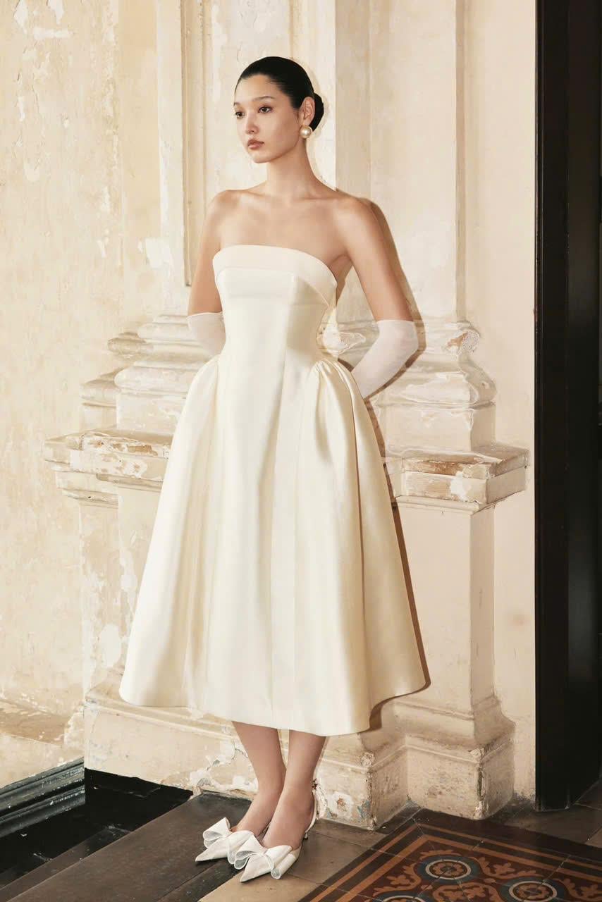 Ivory Dress - Midi Dress - Bridesmaid Dresses - Silk Dress - Simple Wedding Dress - Engagement Dress - Slip Dress - Gift for her LADR002 Ivory Dress - Midi Dress - Bridesmaid Dresses - Silk Dress - Simple Wedding Dress - Engagement Dress - Slip Dress - Gift for her LADR002