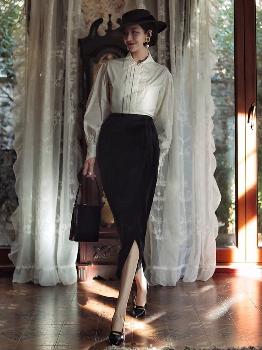 スカート ALEXANDRE VAUTHIER Velvet midi skirt Red 233SK1952 Alexandre Vauthier Cotton Velvet Midi Skirt | Green | FARFETCH