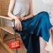 Silk skirt - Maxi Skirt - High waisted skirt - Summer Dress - Long Skirt - Summer Skirt - Midi Skirt - Silk Skirt Maxi - Gift for her