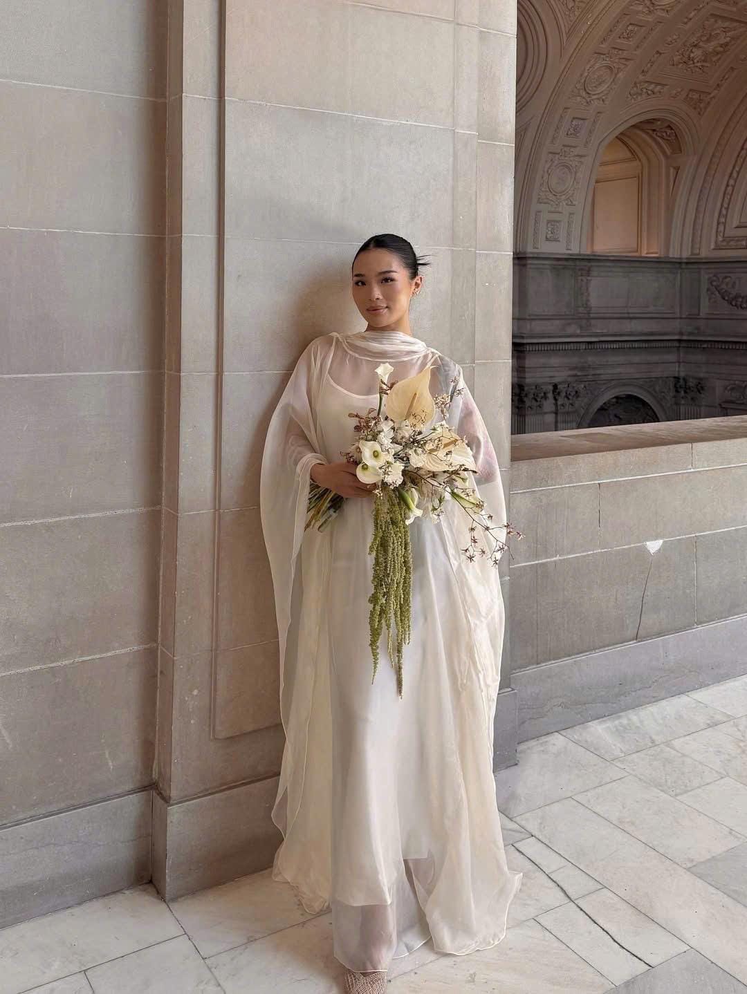 boho chic white maxi dress Lace Deep V-Neck Bell Sleeves A-Line Wedding line silhouette Category:MIDI DRESSES PRETTYGARDEN Maxi Dresses for Color:Multicolor