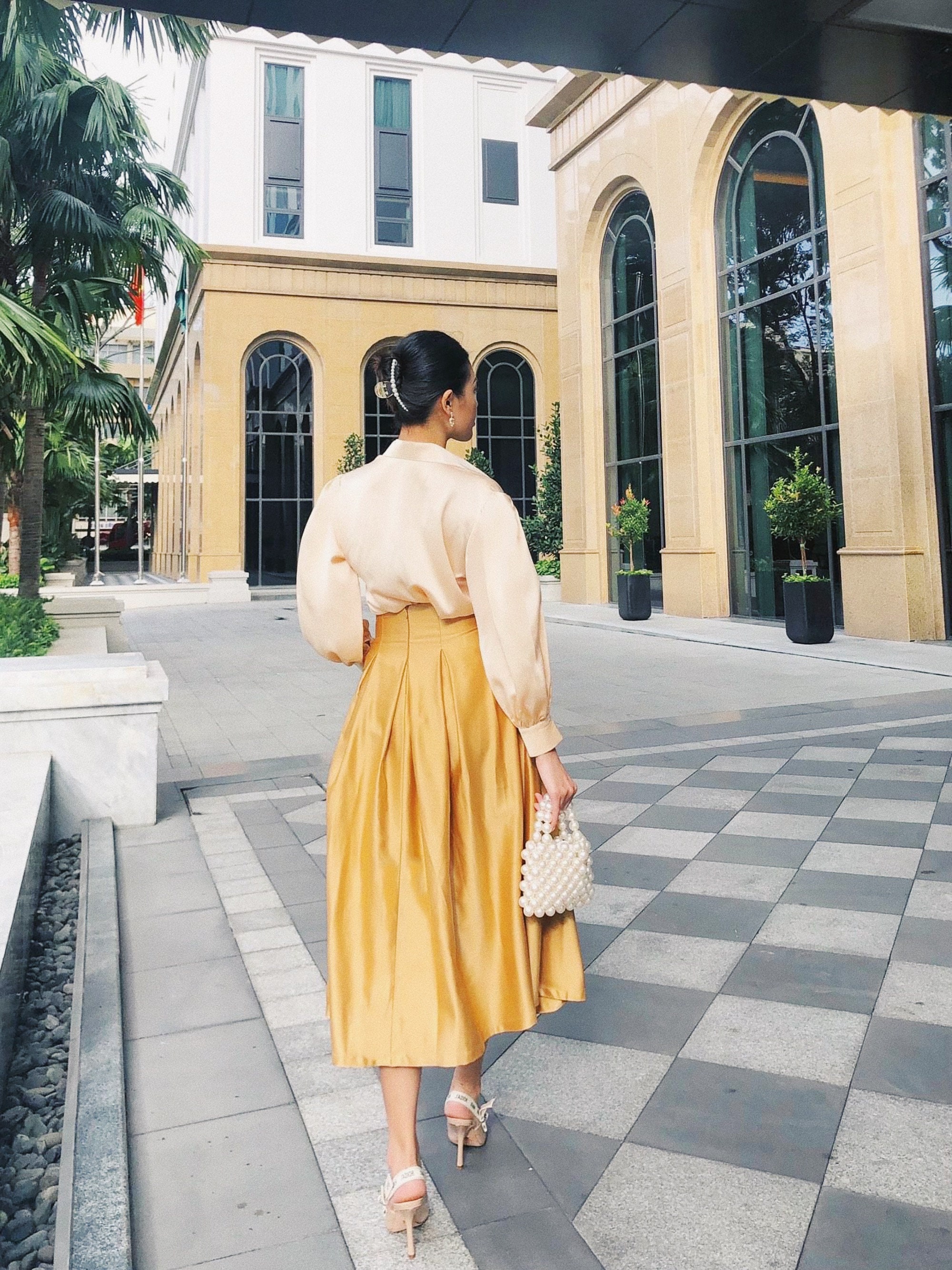yoli◯silk tuck skirt Amazon.com: YOLAI Womens Satin Skirts Mini Length A-Line