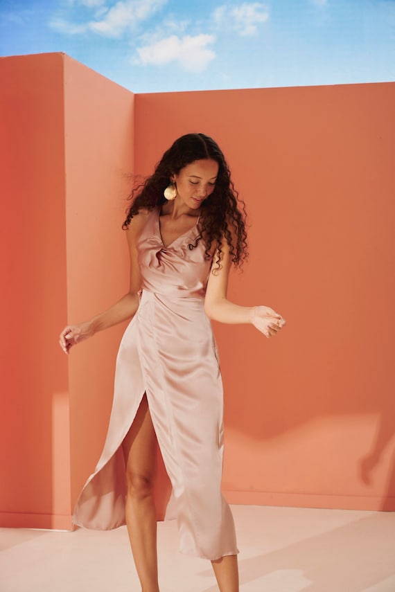 Silk rose hotsell gold dress