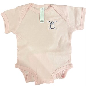 Baby Onesie with GolfersWhoDad logo