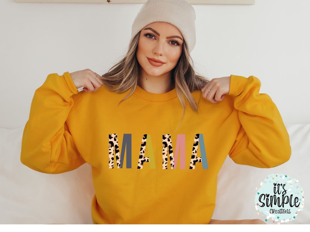 NAZENTI Camiseta Personalizada Para El Día De La Madre, Sudadera Personalizada, Para Mamá, Mamá, Abuela Con Corazón, Sin Botones, De Manga Larga, Talla S-4XL, #1 Abuela