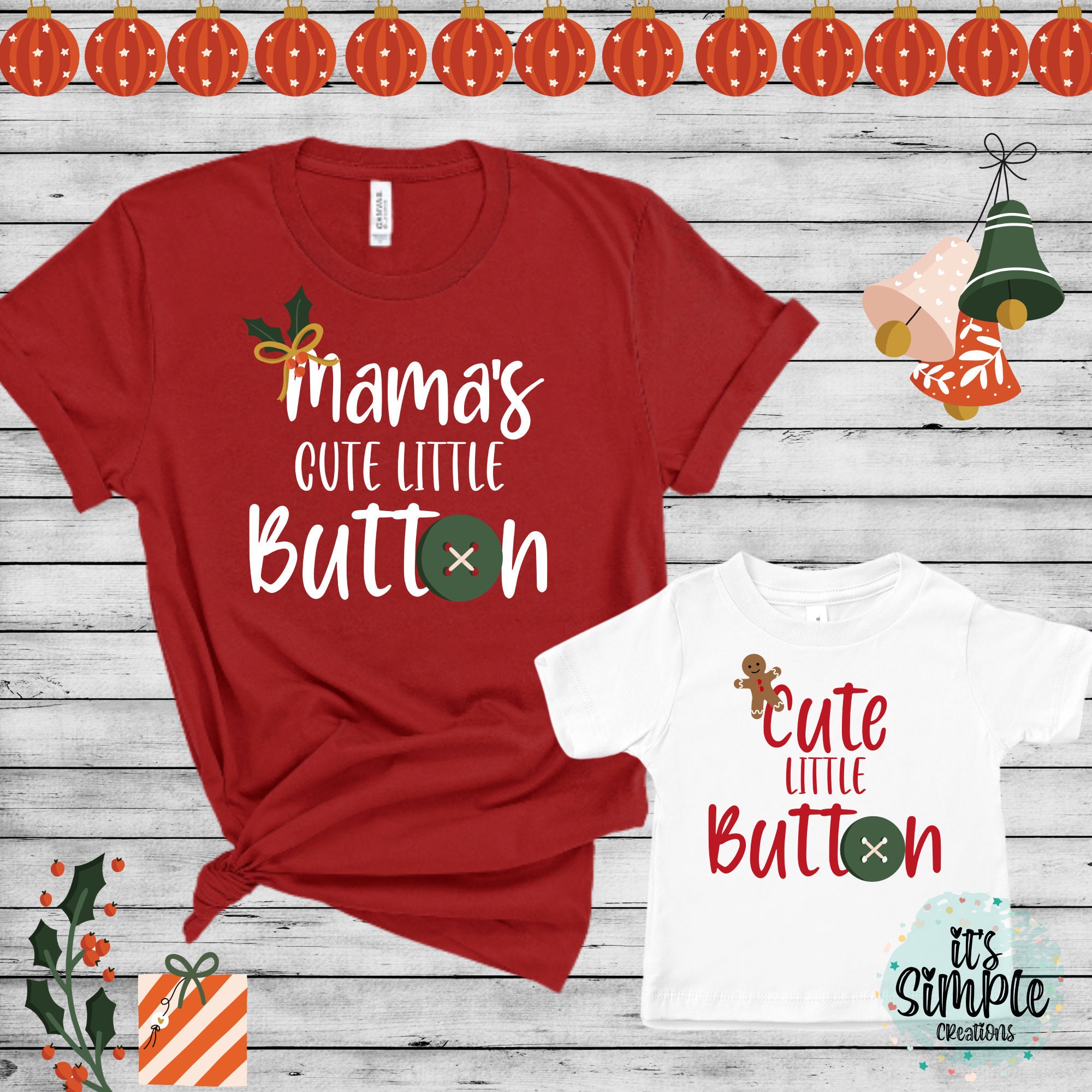 mommy & me christmas shirts