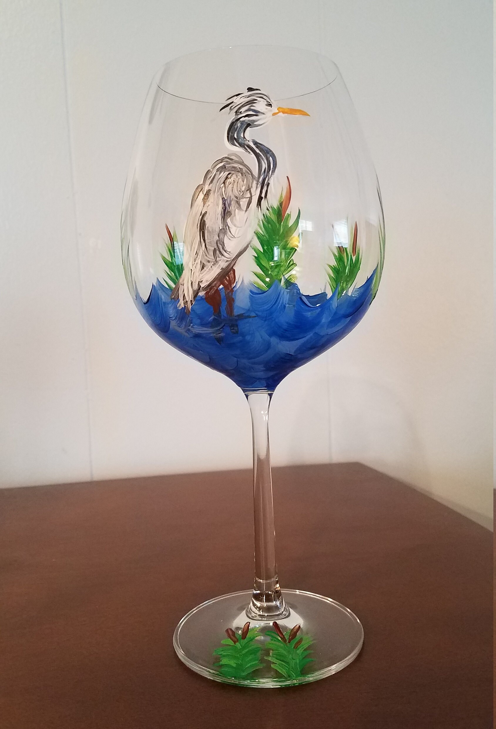 Great Heron Glass Etsy