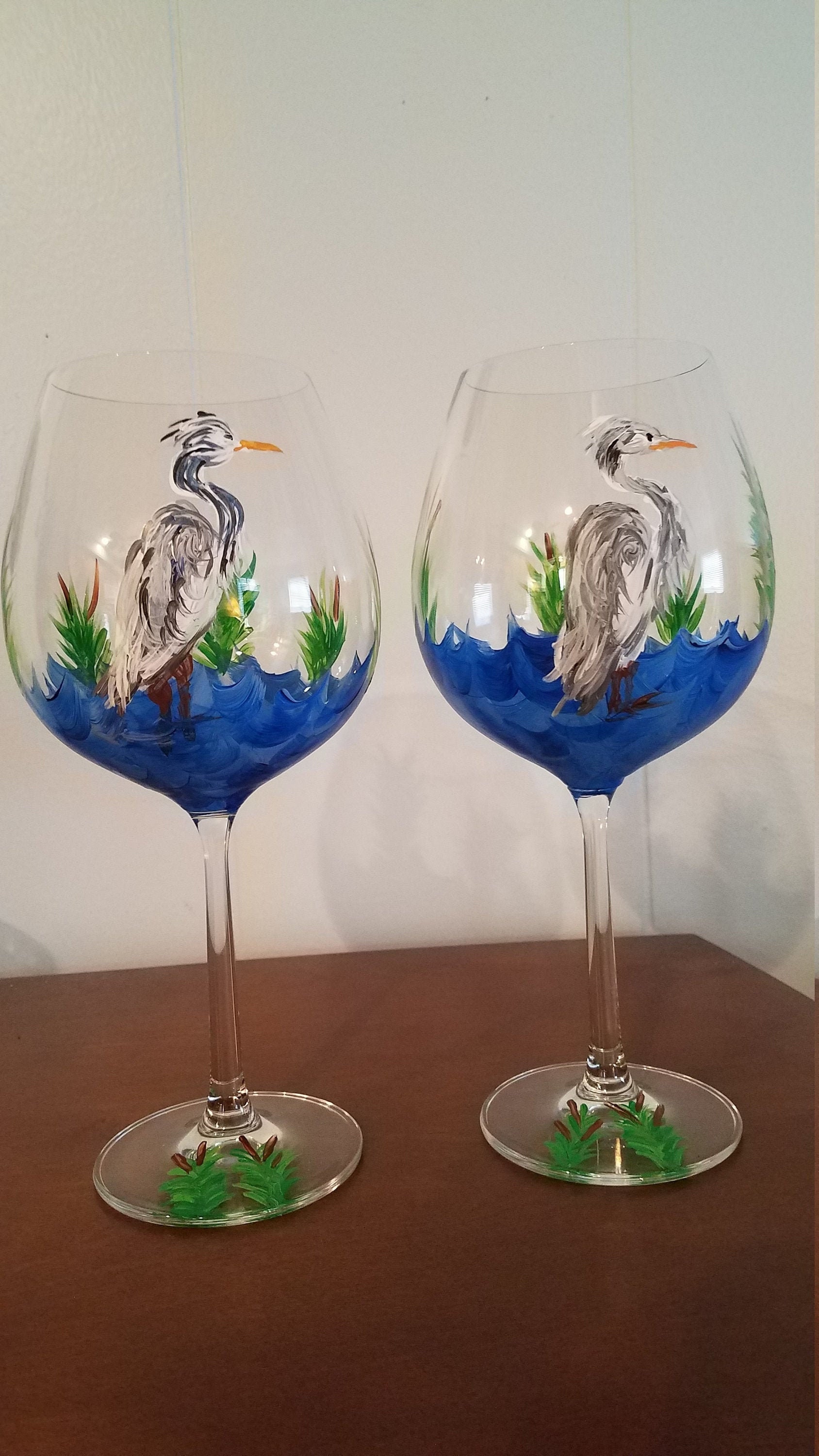 Great Heron Glass Etsy
