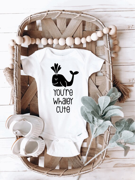 California Whale Baseball Baby Onesie California Whale Baseball Baby Onesie