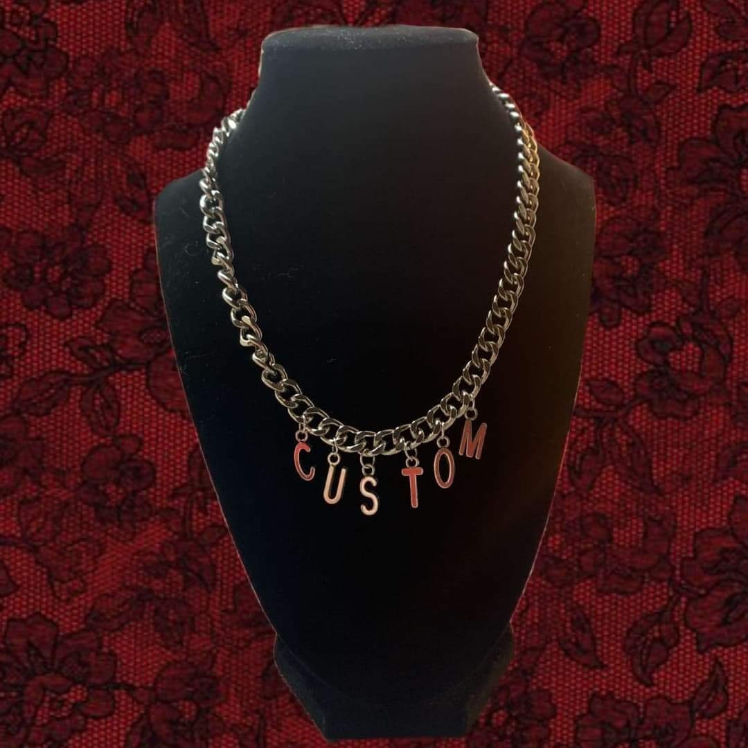 Custom Chain Necklace - Etsy Australia