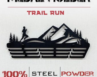 Porta medallas para corredores de trail, perchero para medallas de maratón, expositor de medallas, porta medallas deportivas, expositor de medallas para corredores, regalo para corredores