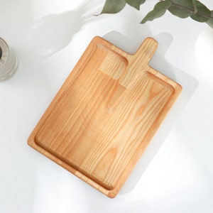 Personalized Wooden Serving Board, Vanity Tray, Breakfast Platter, Cheese & Charcuterie Plate, Picnic Board, Outdoor Entertaining, Dad Gift