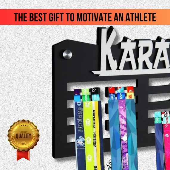 Medal Holder Display Hanger Rack Frame For Sport Race Runner