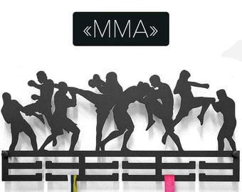 Sports Medal Organizer, Wall Medal Hanger, MMA Medal Holder, Metal Medal Display, Medals Display Rack, Award Ribbon Hanger, Sports Gift Him