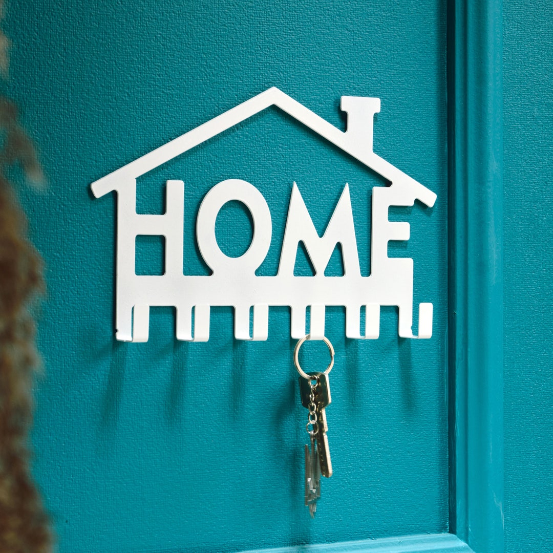 Modern Metal Key Holder for Home, Entryway Decor, Housewarming Gift ...