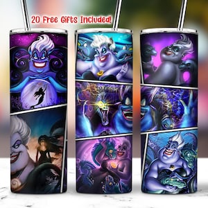 Villain Character 20oz Skinny Tumbler Wrap Png, Cartoon Movie Tumbler Wrap Png, Cartoon Tumbler Png, Movie Characters Wrap Png, Villain Png
