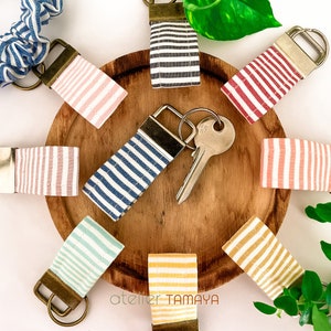 Porte-clef / porte-clé en tissu / cadeau / bijou de clef / Key Fob / clé / breloque / porte clé / porte clef