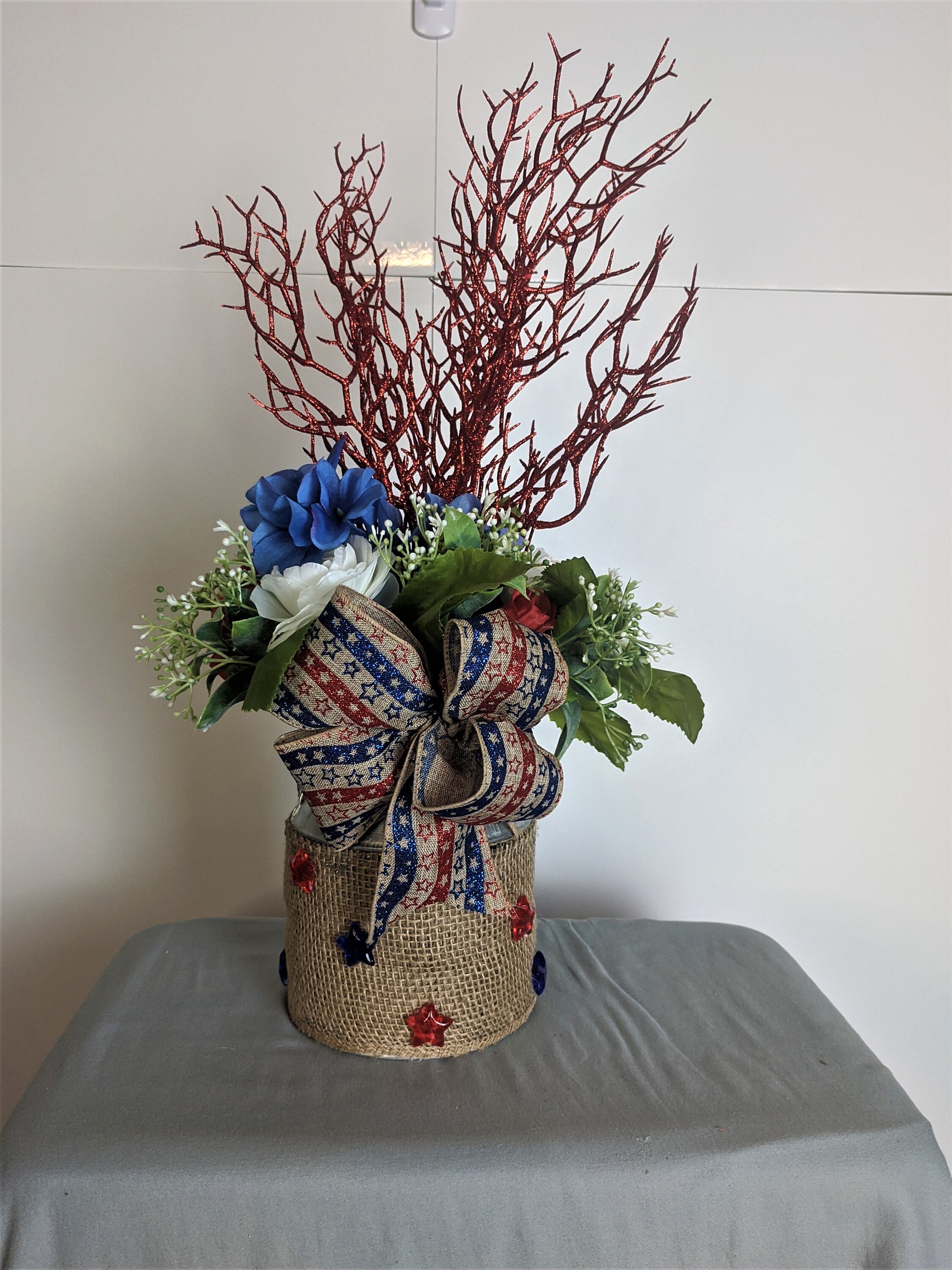 Artificial floral arrangement Spring/Summer flowers Gift for | Etsy