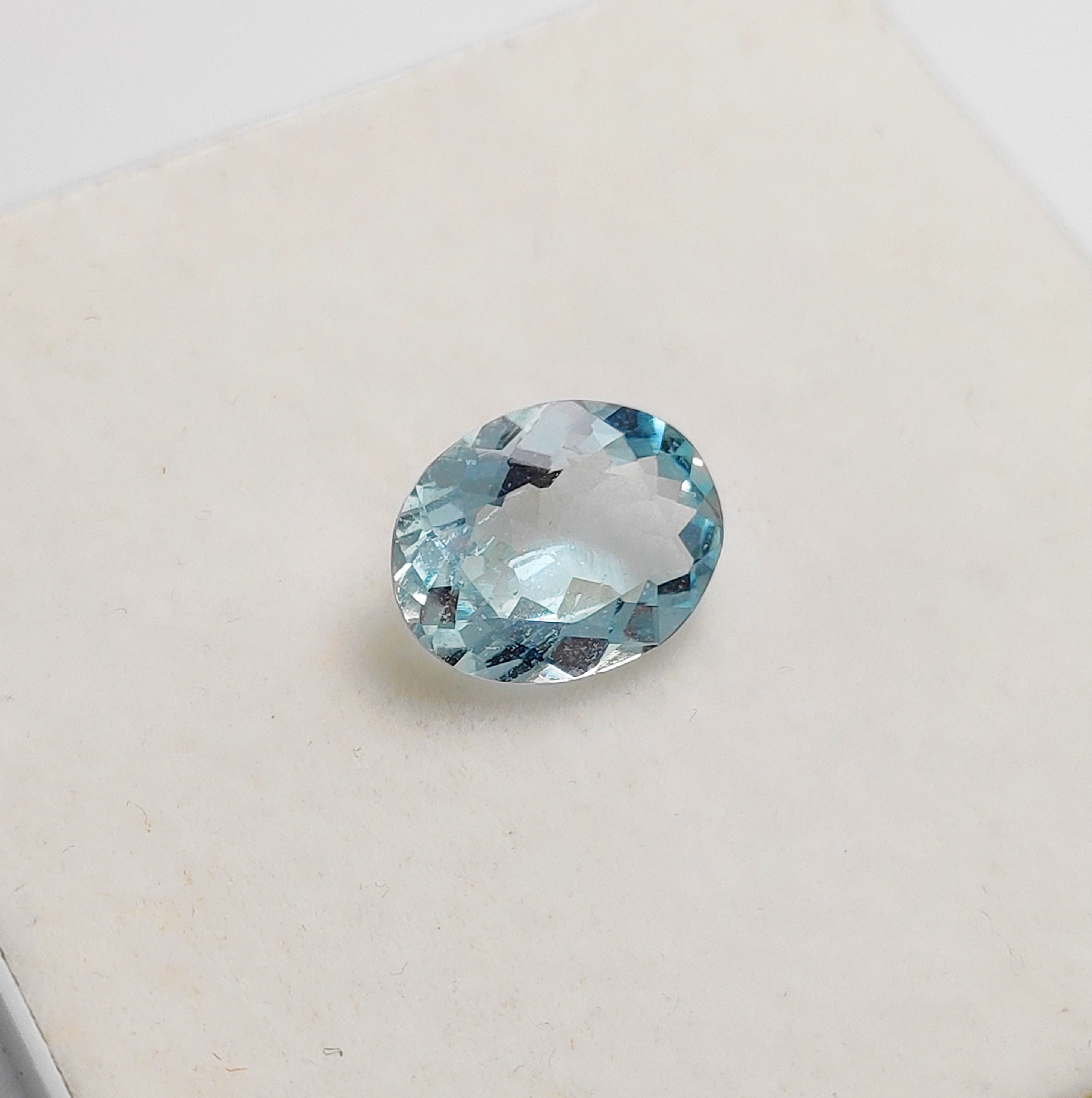 100% Natural Aquamarine 2.90 Crt Oval natural - Etsy UK