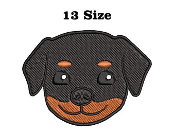 Rottweiler - Machine Embroidery Design, Embroidery Design, Machine Embroidery, Embroidery Patterns, Embroidery Files, Instant Download