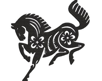 Horse - Machine Embroidery Design, Embroidery Design, Machine Embroidery, Embroidery Patterns, Embroidery Files, Instant Download