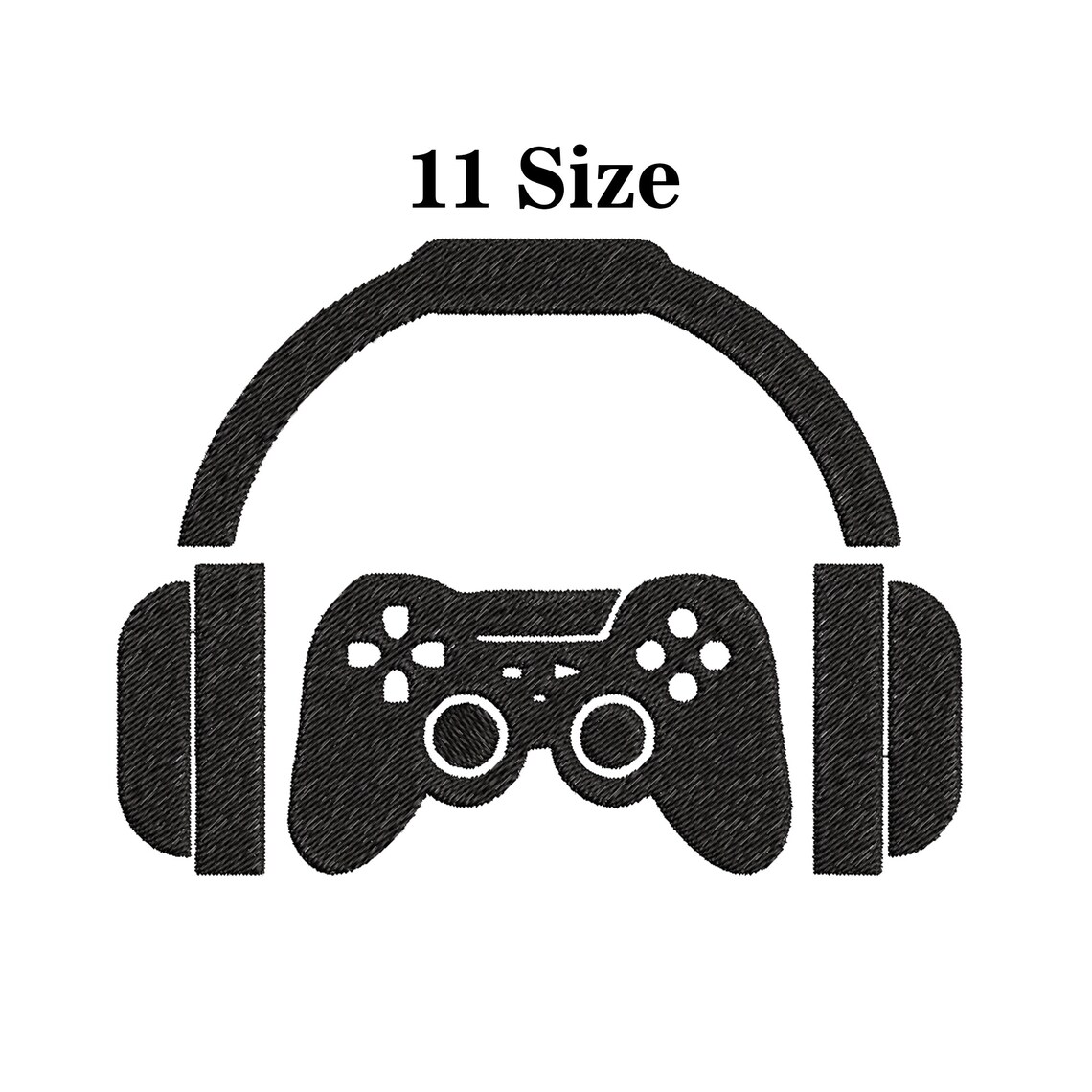 Gamer Logo Pack of 2 Machine Embroidery Design Embroidery Etsy Denmark