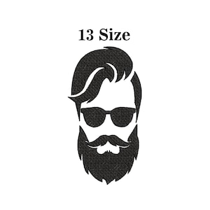 Man - Machine Embroidery Design, Embroidery Design, Machine Embroidery, Embroidery Patterns, Embroidery Files, Instant Download