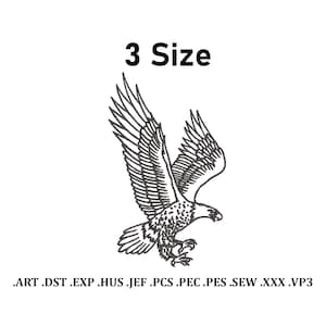 Eagle - Machine Embroidery Design, Embroidery Design, Machine Embroidery, Embroidery Patterns, Embroidery Files, Instant Download