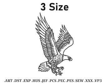 Eagle - Machine Embroidery Design, Embroidery Design, Machine Embroidery, Embroidery Patterns, Embroidery Files, Instant Download