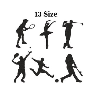 Sport Pack - Machine Embroidery Design, Embroidery Design, Machine Embroidery, Embroidery Patterns, Embroidery Files, Instant Download