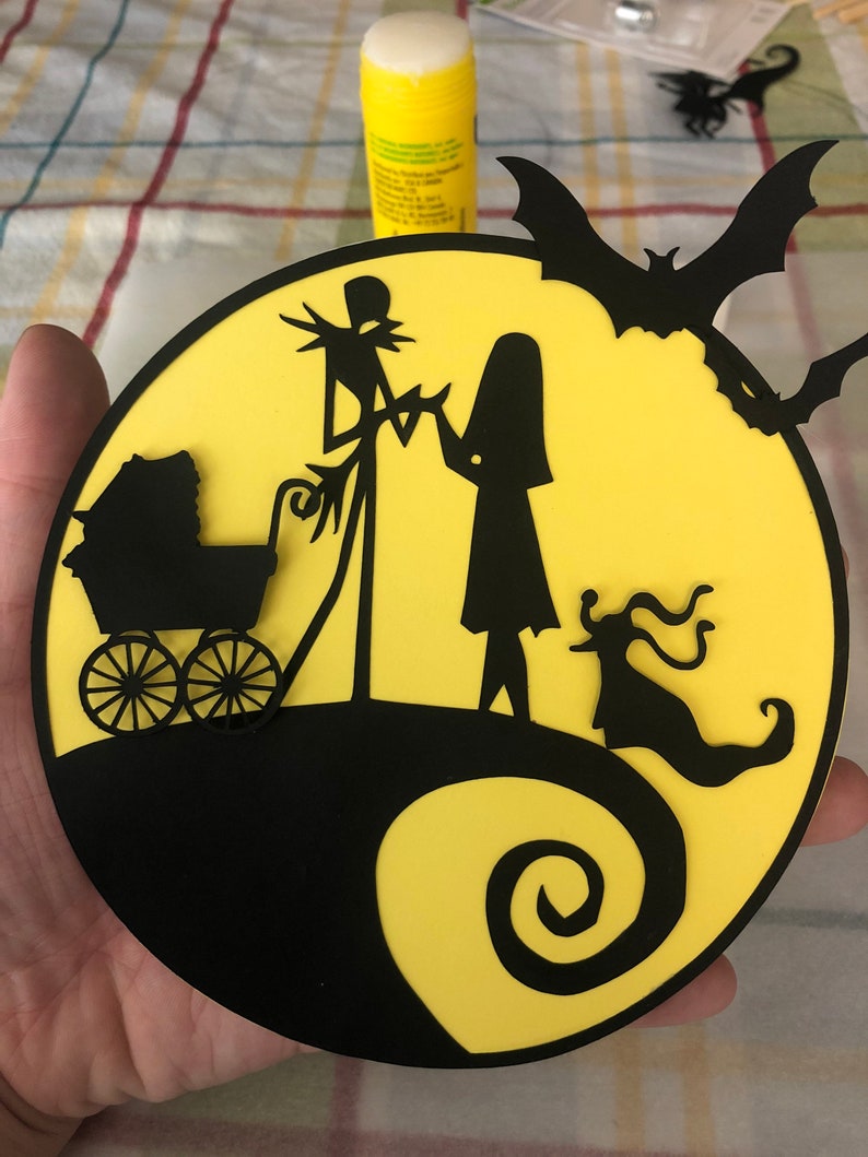 The Nightmare Before Christmas baby shower cake topper The Nightmare Before Christmas baby shower cake topper